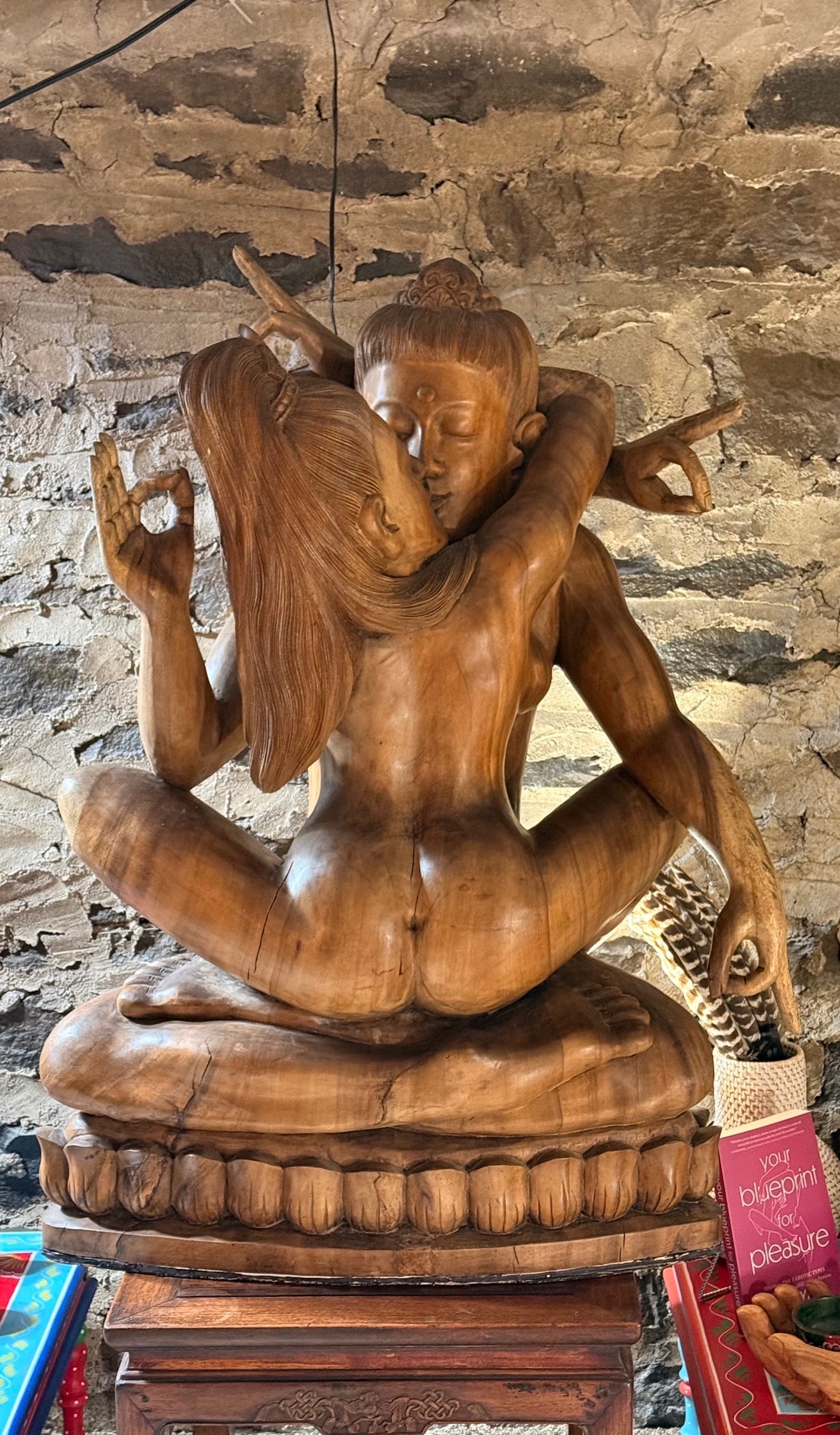 Yab Yum Statue Bali (Quantum Entanglement)