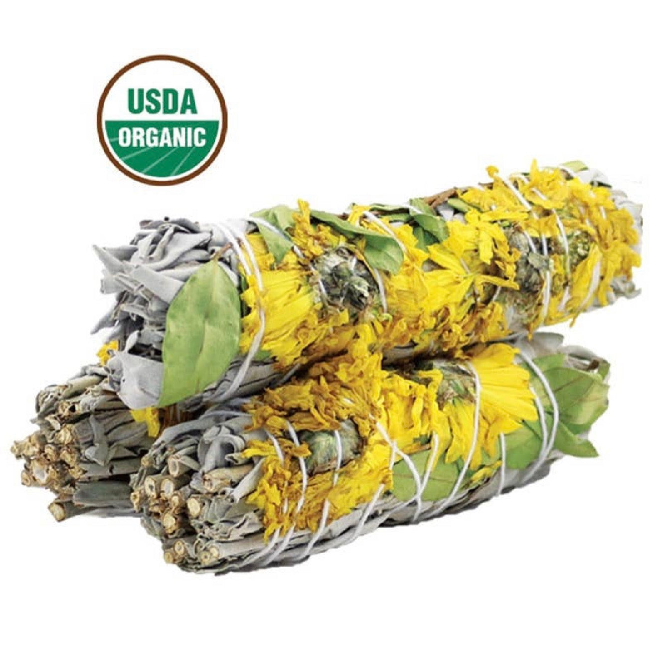 Sage Smudge Stick Bundle 4"