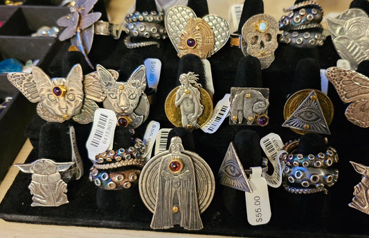 REWIND Made Rings- varying styles & designs