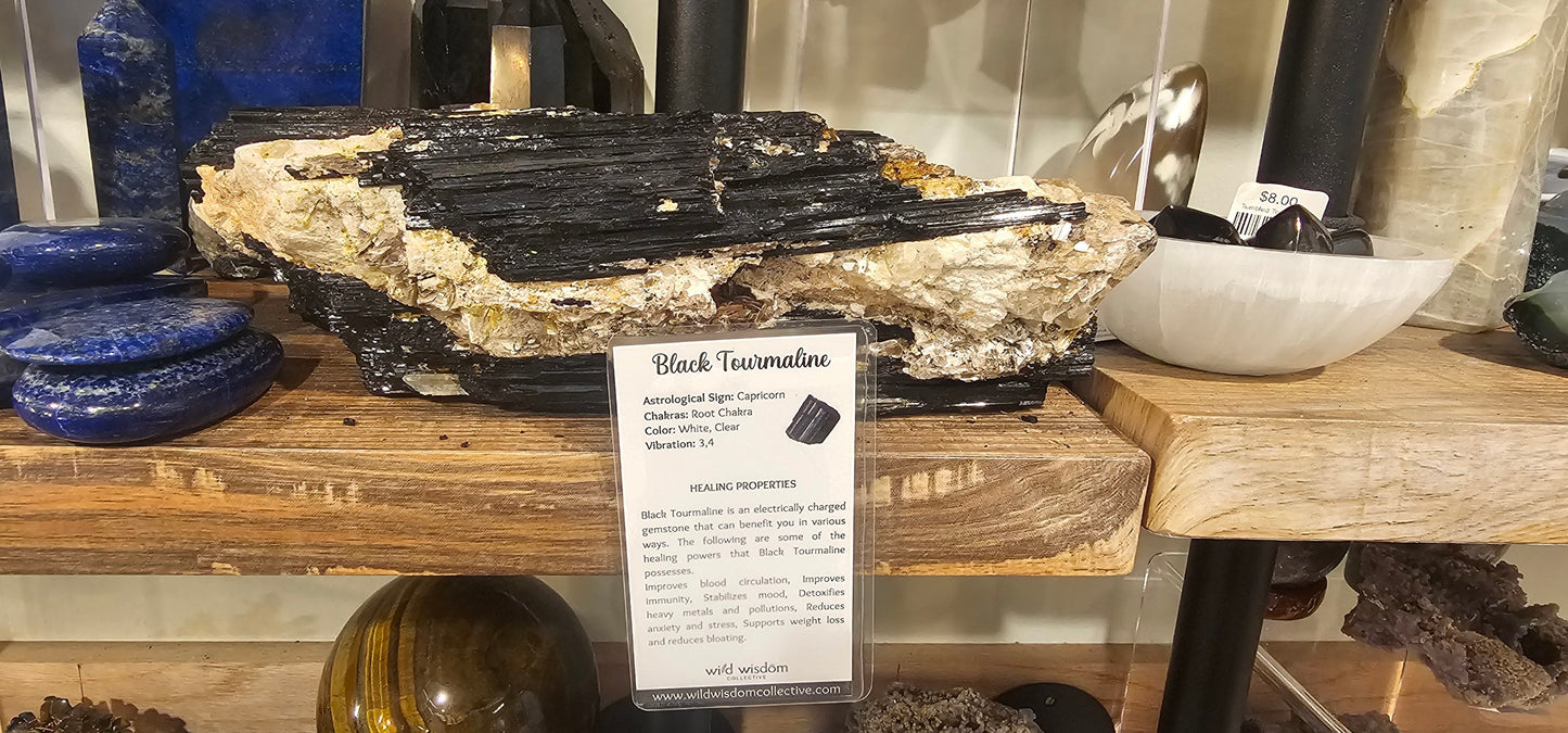 Tourmaline Raw Giant Bar