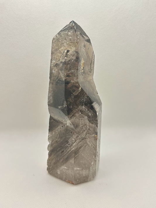 Smokey Quartz Crystal Point Tower
