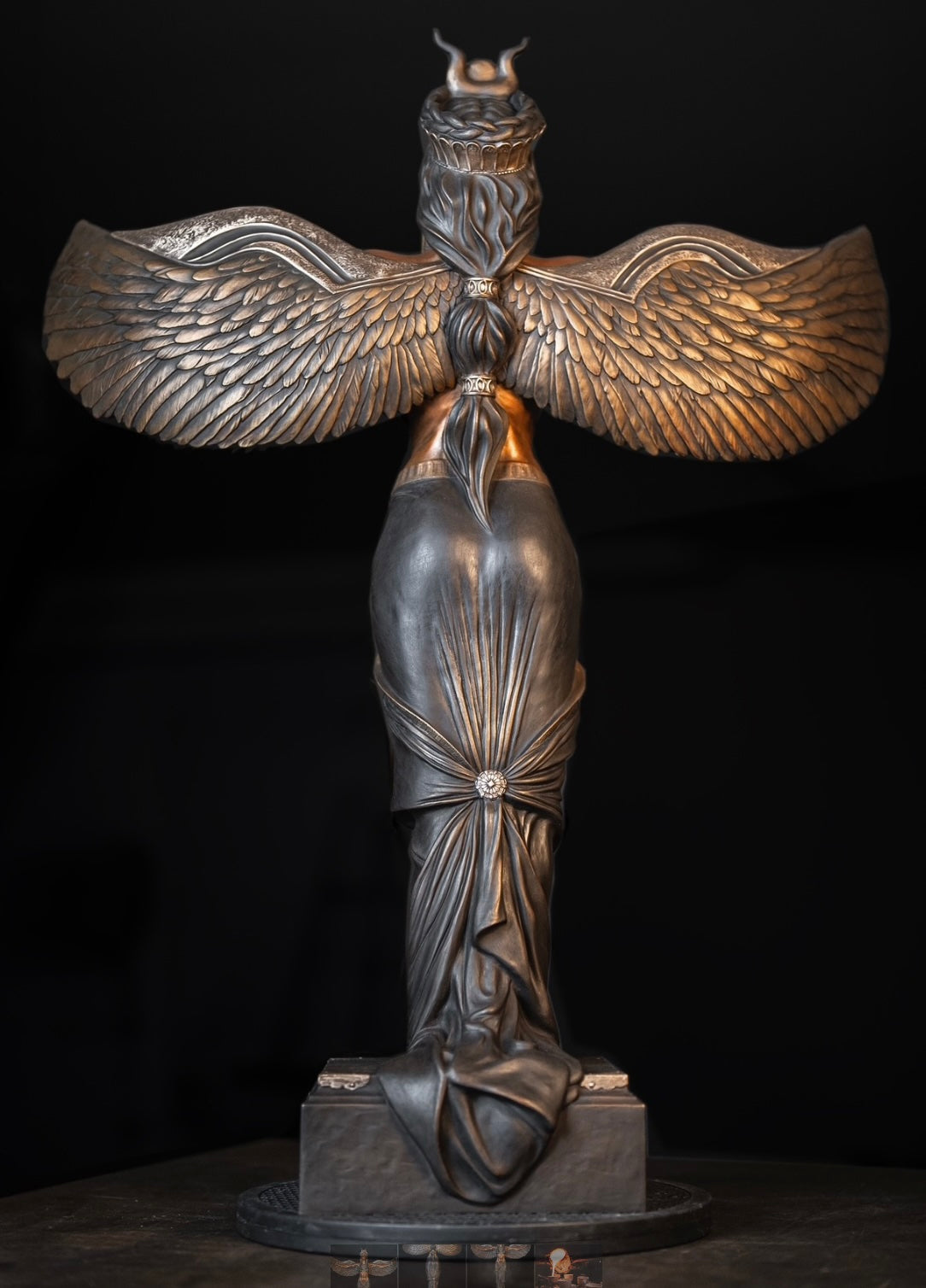 Isis Bronze Sculpture by Elaine Hansard