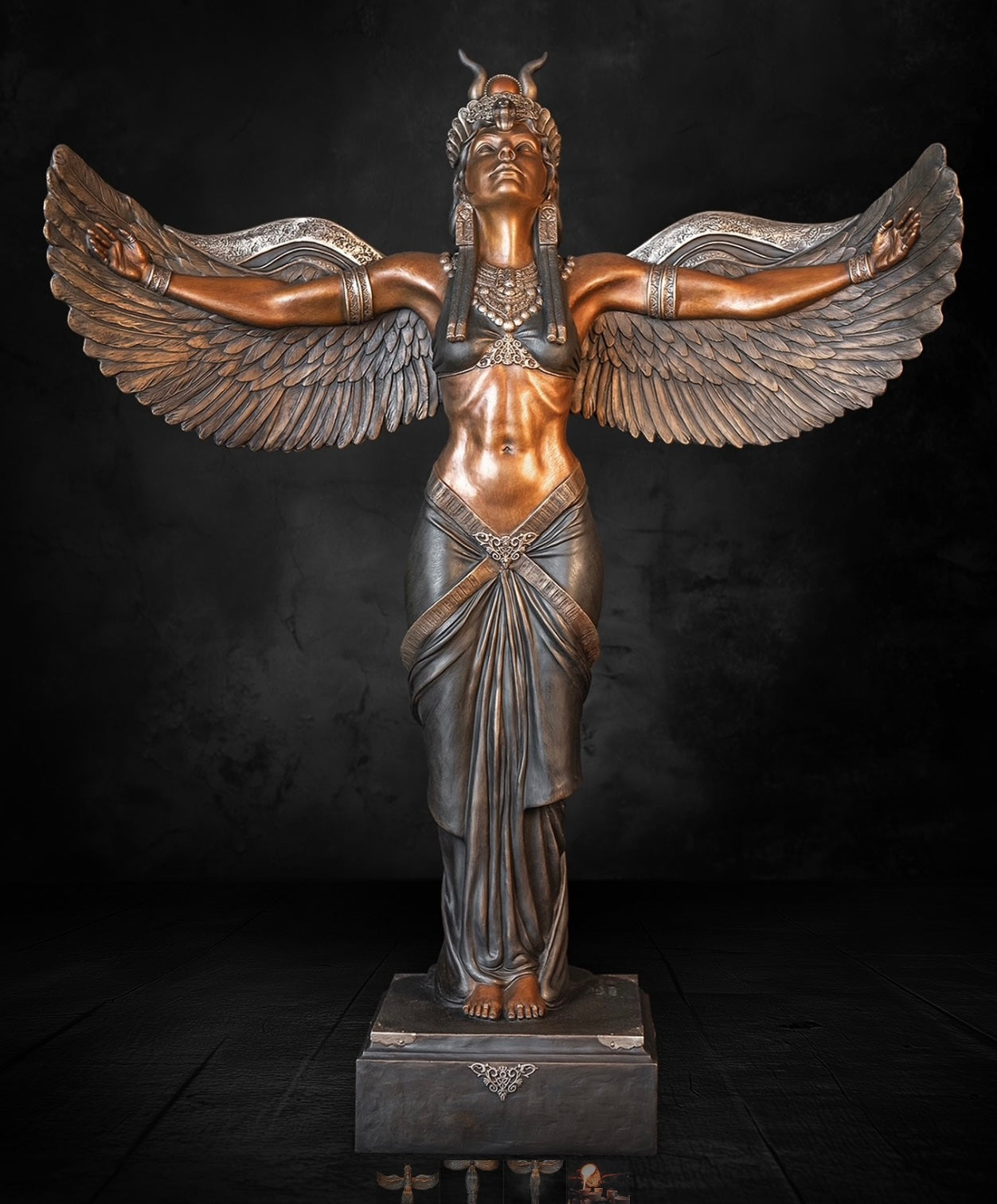 Isis Bronze Sculpture by Elaine Hansard