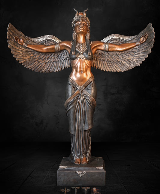 Isis Bronze Sculpture by Elaine Hansard