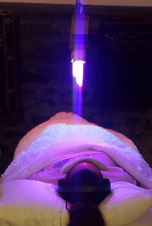 Lemurian Crystal Laser Lights 20 Minutes