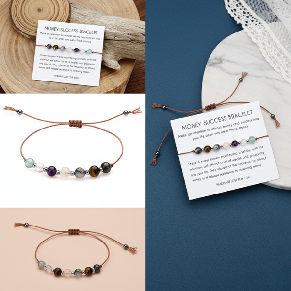 Money-Success Power Bead Bracelet