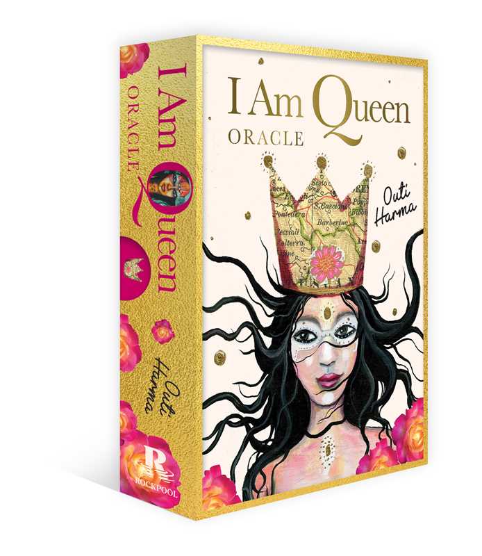 I Am Queen Oracle by Outi Harma: Flashcards; 128 pages / English