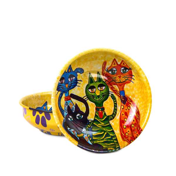Turkish Trinket Bowl - Cat Designs