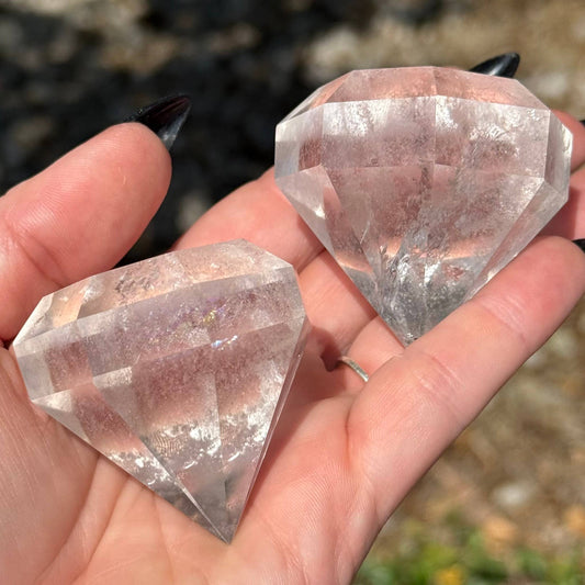 Clear Quartz Diamond