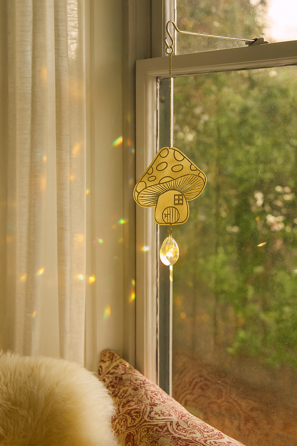 Surya Brass Suncatcher Various Designs