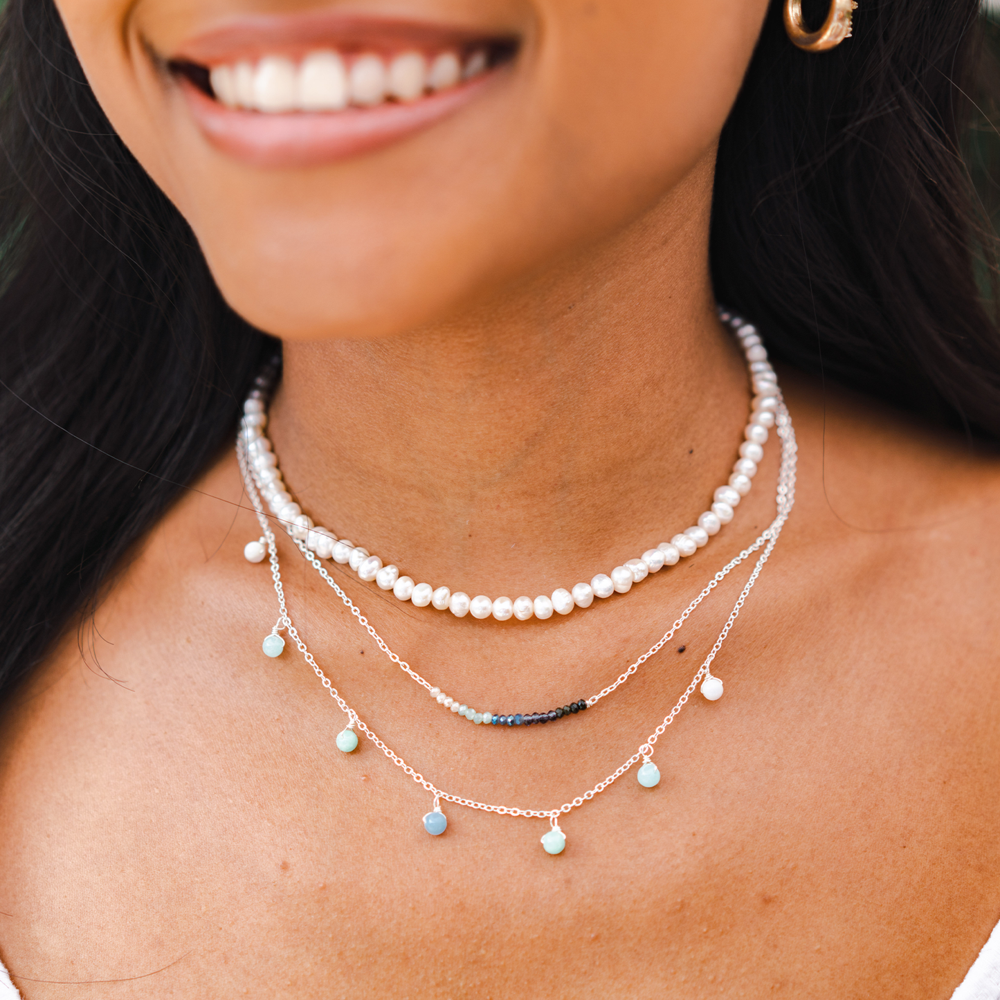 Dewdrop Necklace Assorted