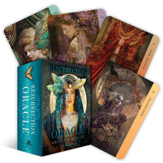 Resurrection Oracle by Jena Dellagrottaglia: Flashcards; 96 pages / English