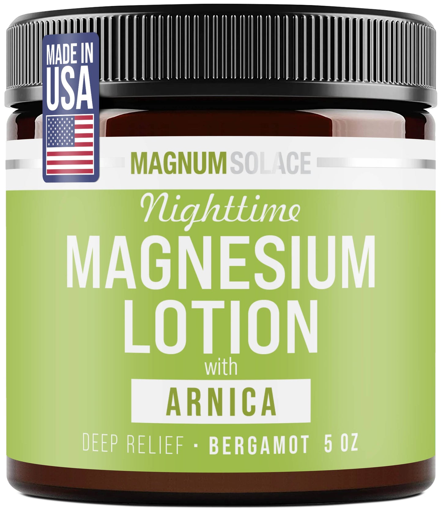 Nighttime Magnesium Lotion with Arnica: Bergamont