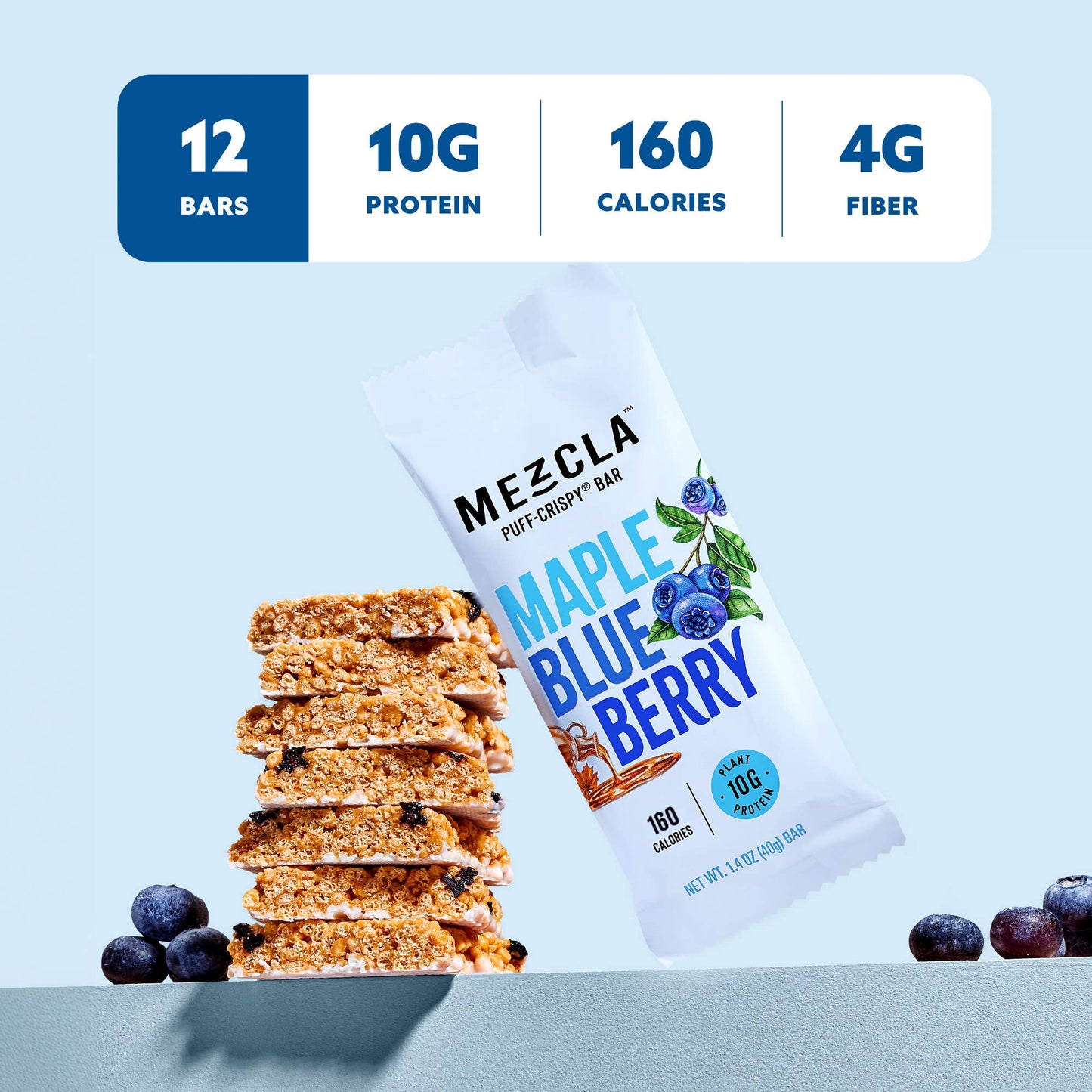 Maple Blueberry Bar