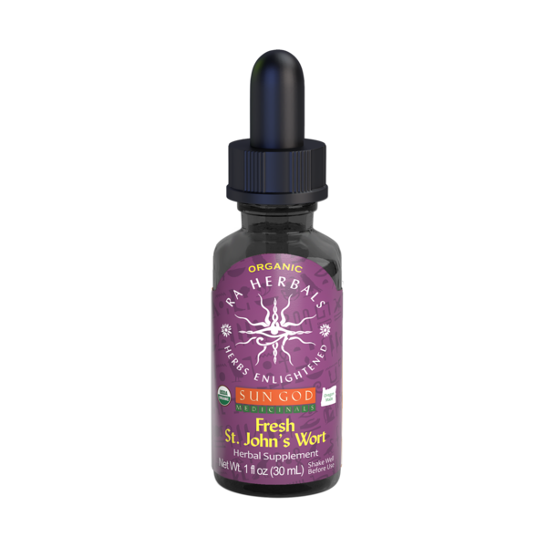Organic Fresh St John's Wort Tincture 1oz