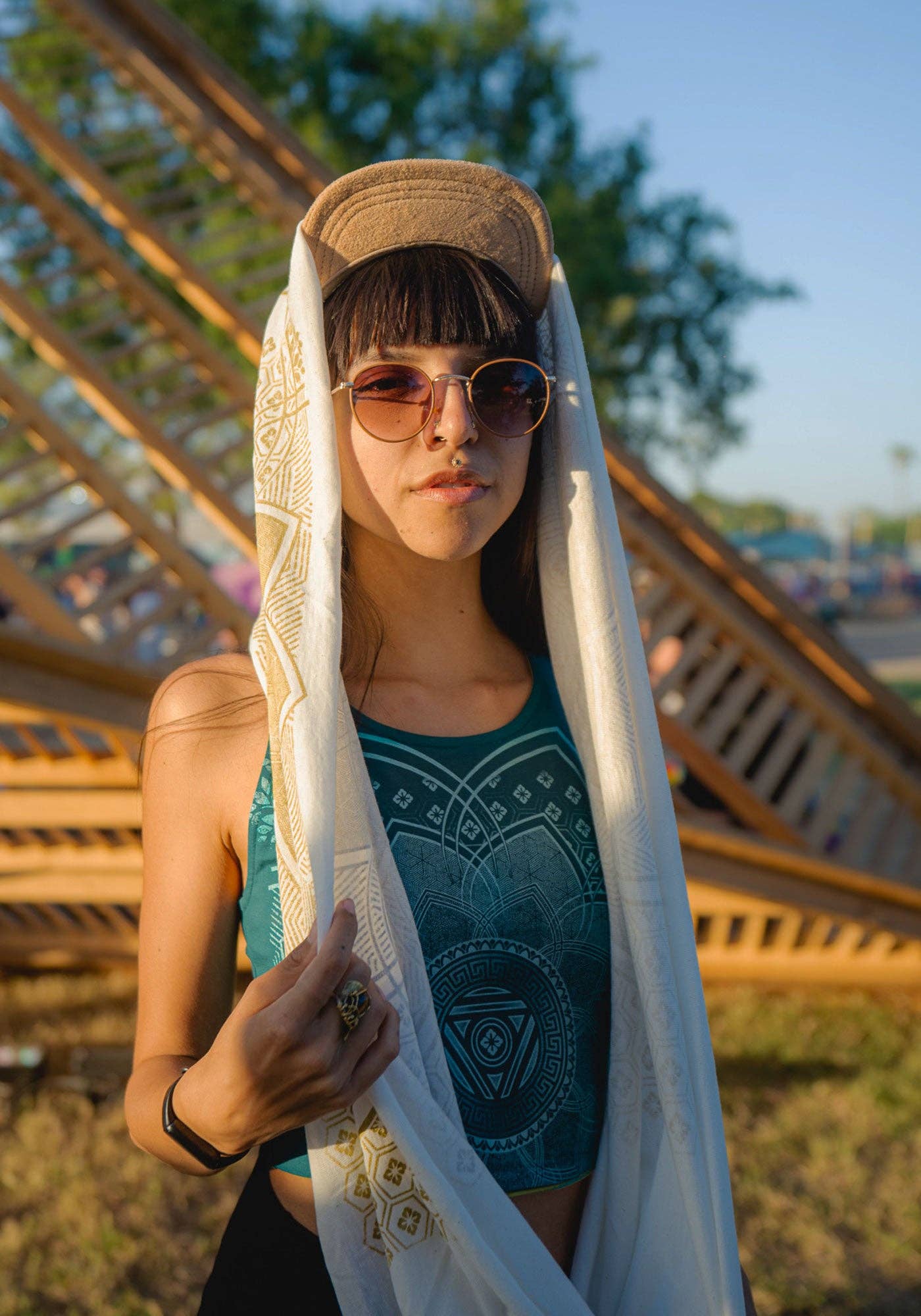 Superbloom Organic Cotton Crop Top