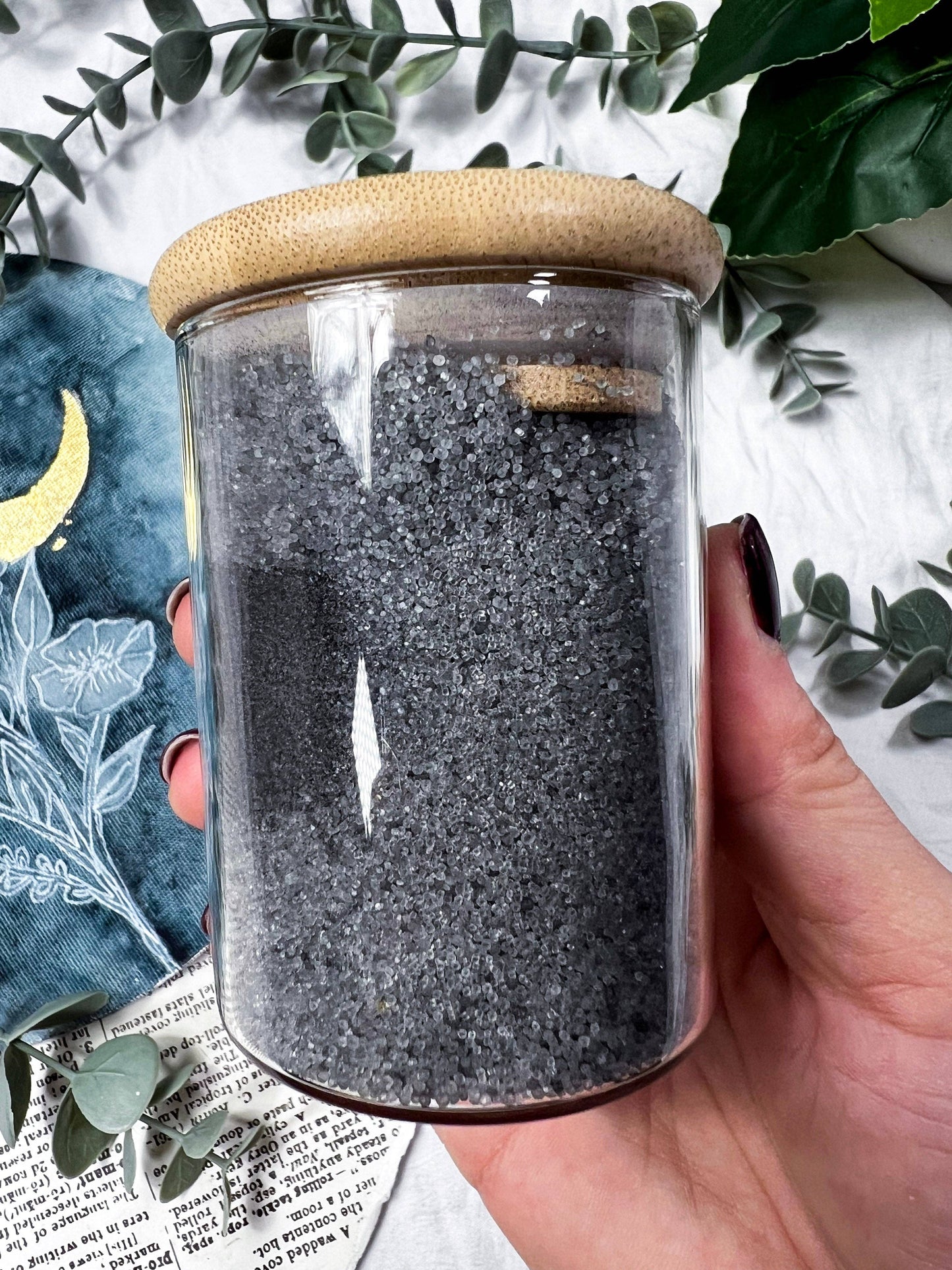 Black Salt Witchcraft Blend for Warding & Protection