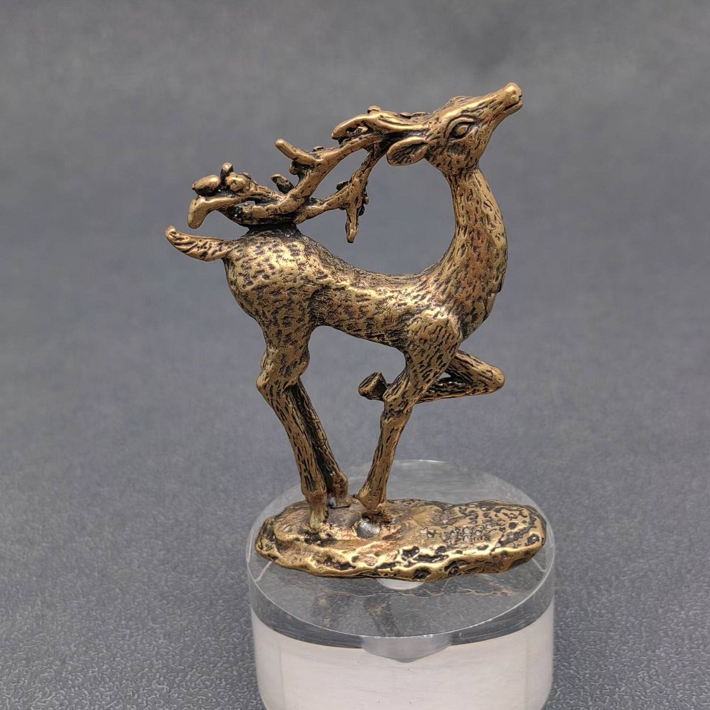 Brass Deer Desktop Ornaments Decoration