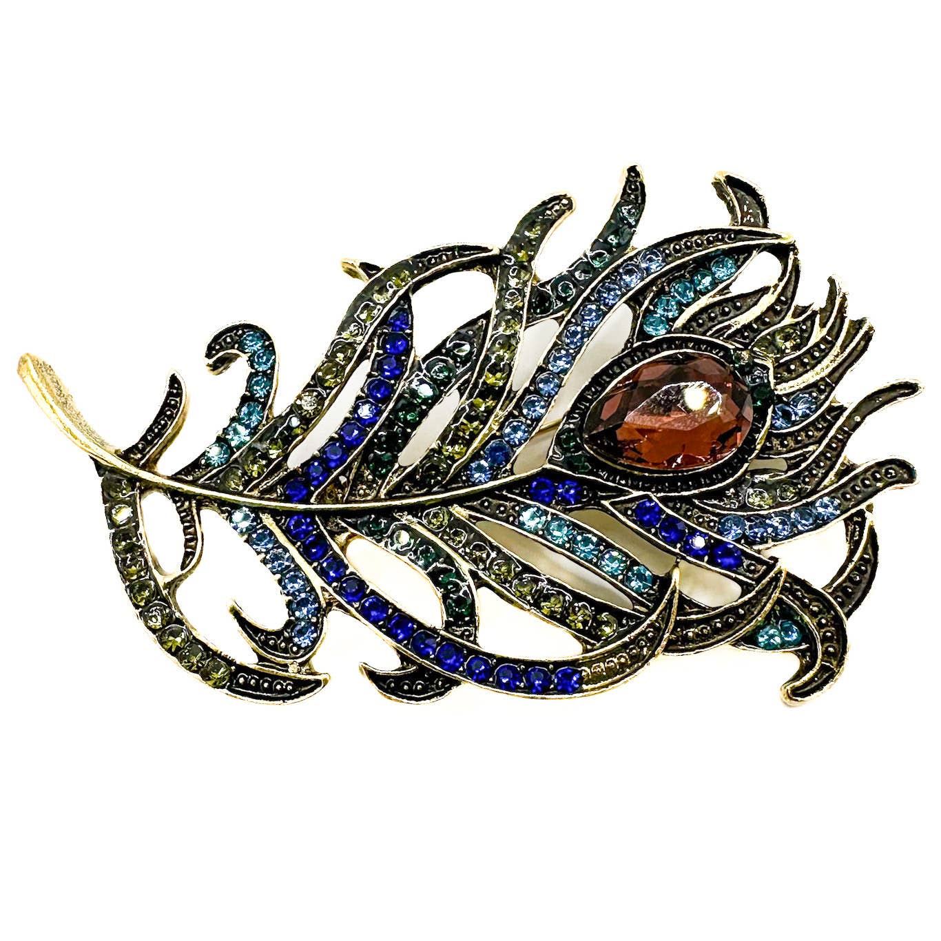 Feather Brooch