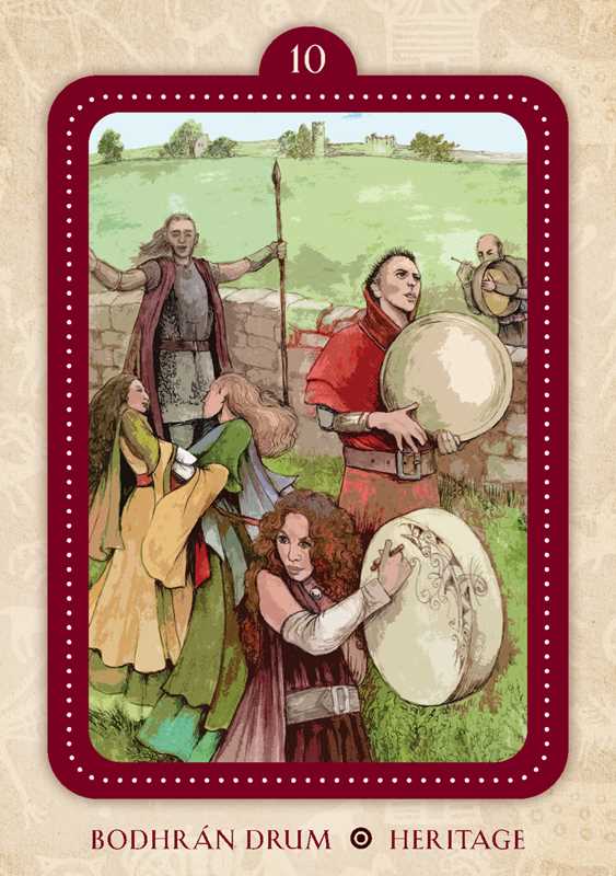 Spirit of the Drum Oracle by Barbara  Meiklejohn-Free: Flashcards; 136 pages / English