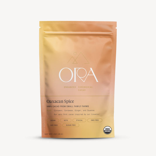 Ceremonial Cacao 1oz Sachets | Oaxacan Spice 100% Organic