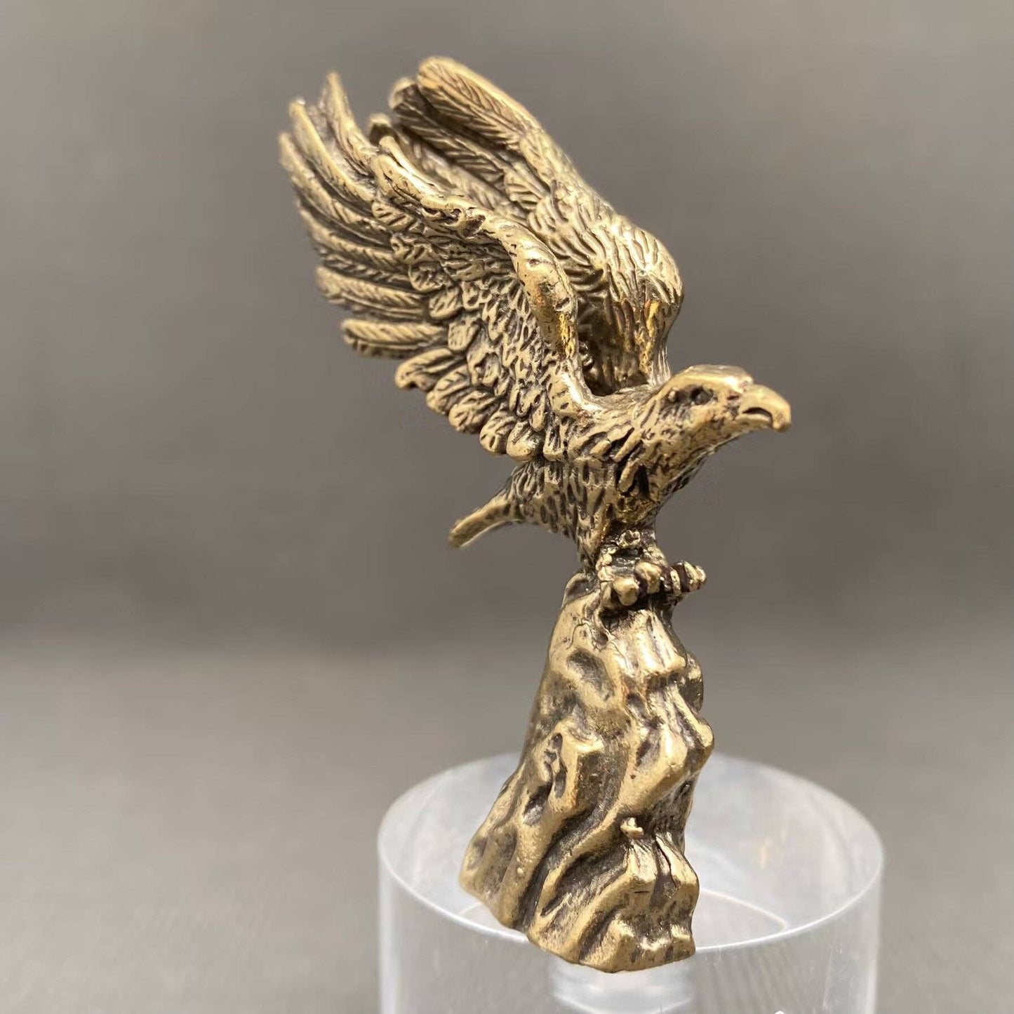 Brass Eagle spreading its wings Crafts Desktop Ornaments
