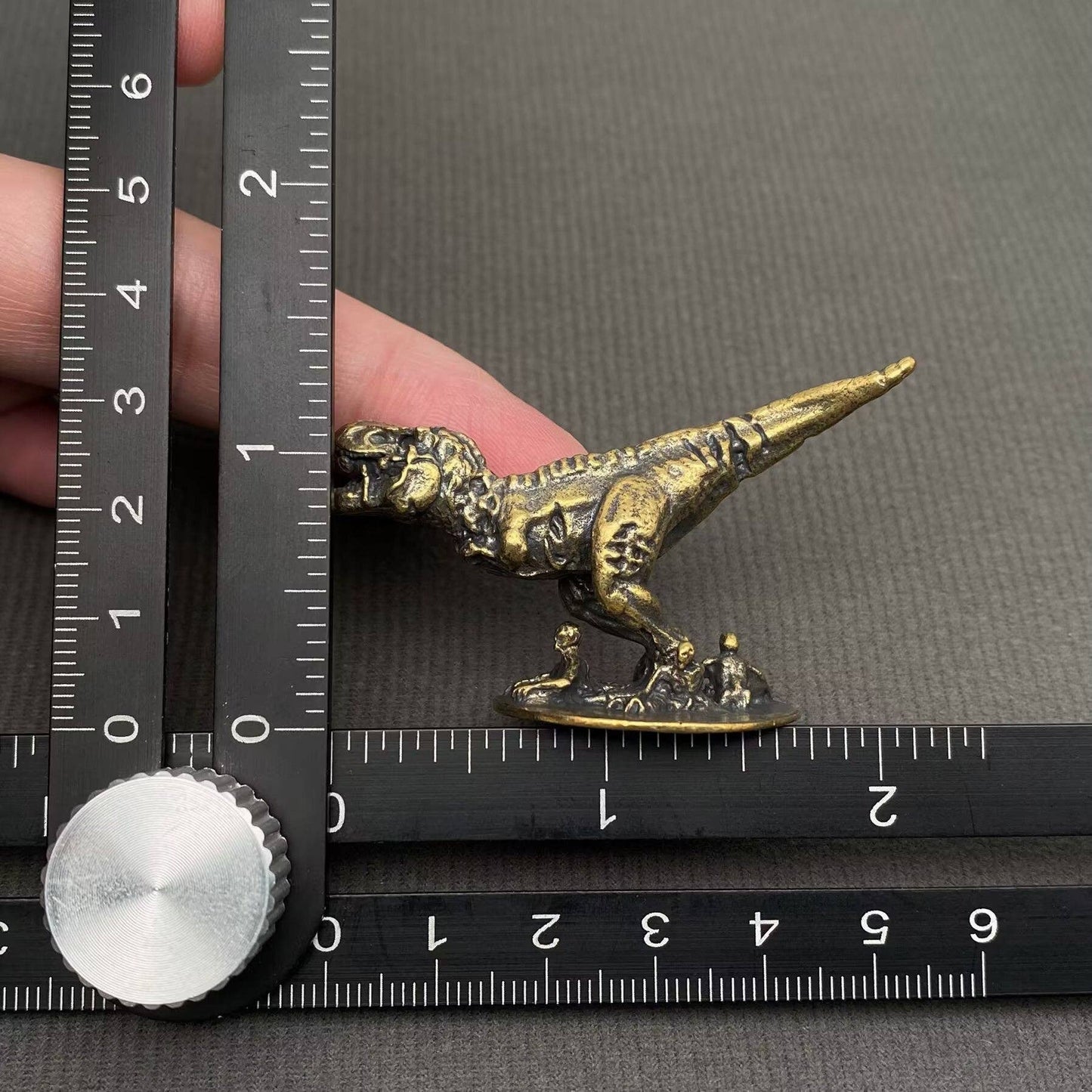 Tyrannosaurus Rex Brass Dinosaur Crafts Desktop Decoration