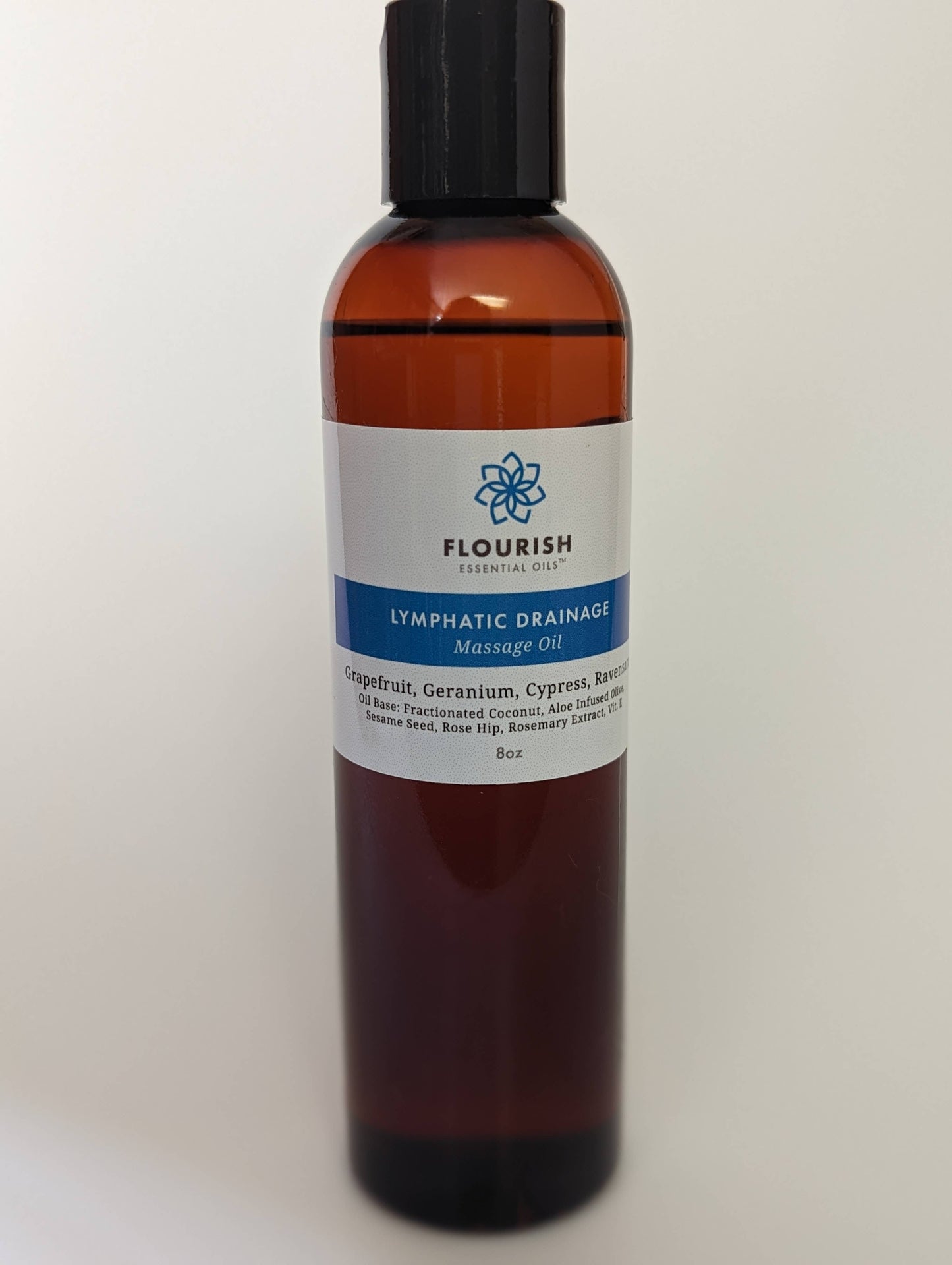 Lymphatic Drainage Massage  Oil 8 oz