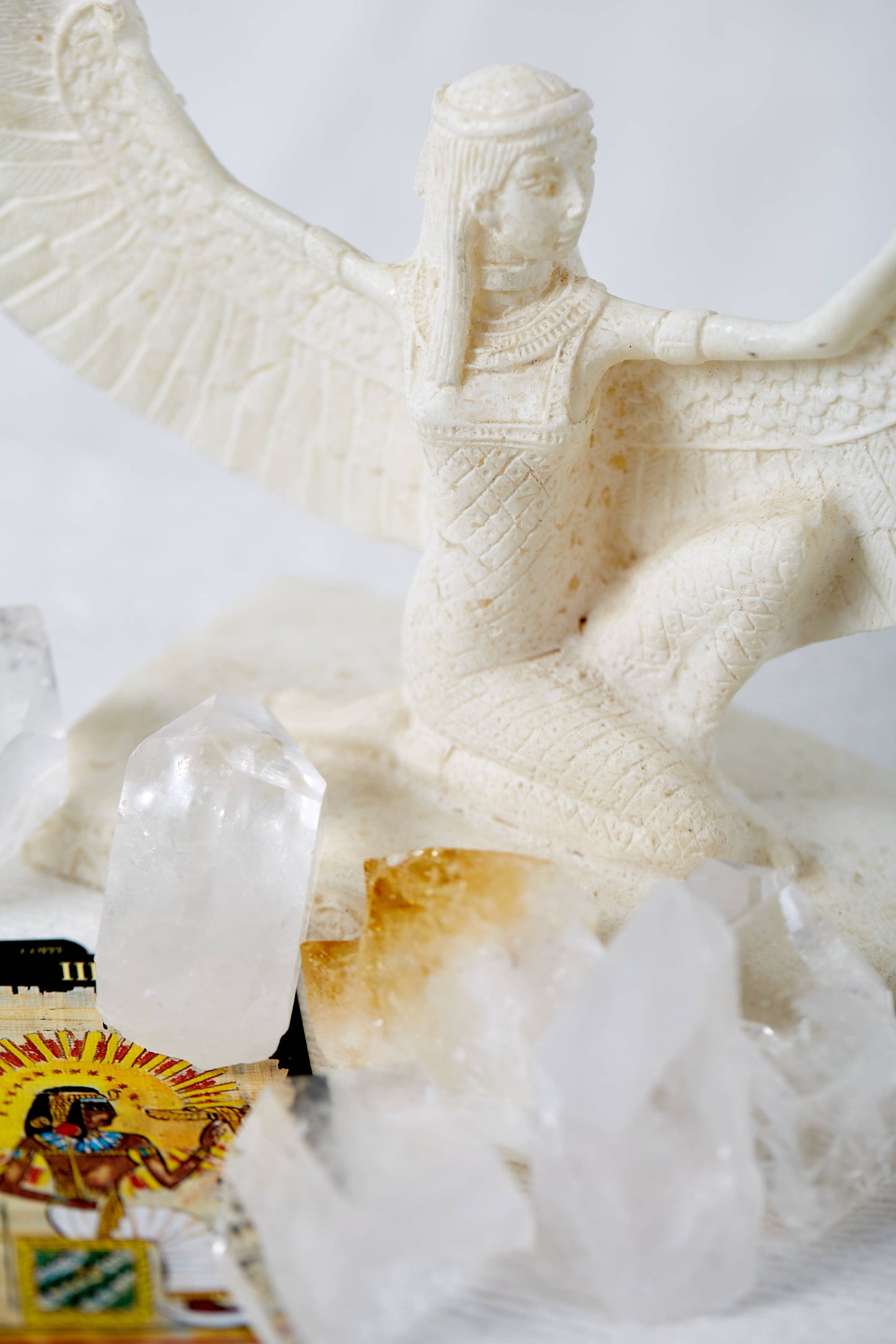 Isis White Alabaster