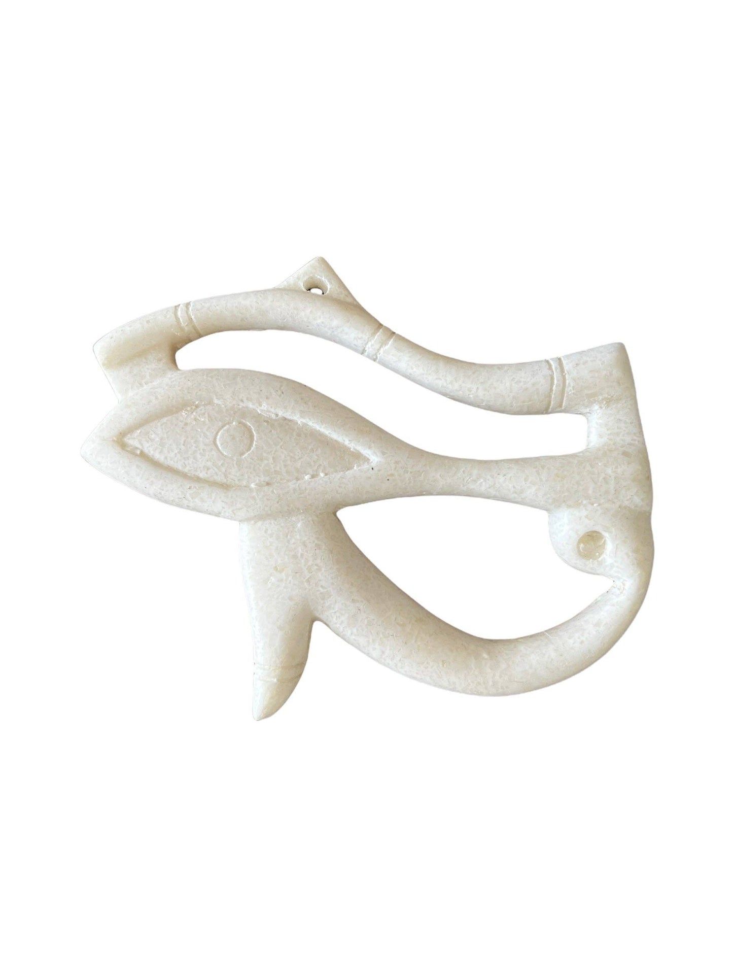 Eye of Horus White Alabaster