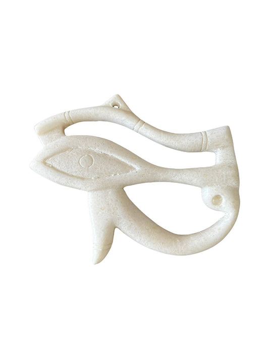Eye of Horus White Alabaster