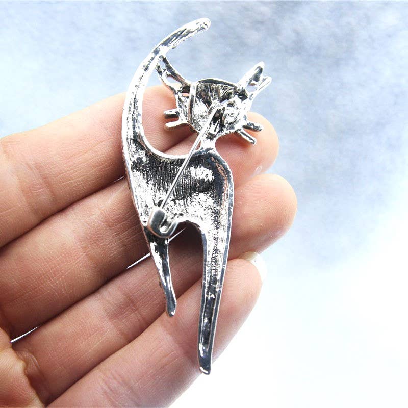 Cat Brooch