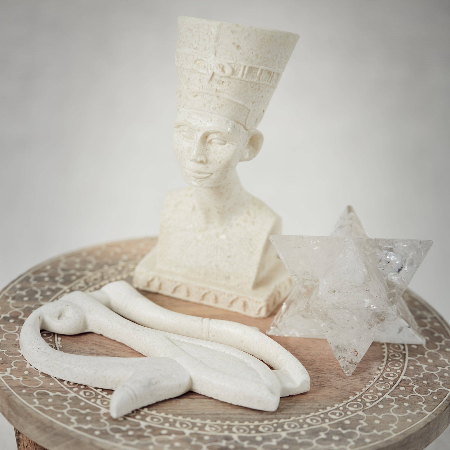Eye of Horus White Alabaster