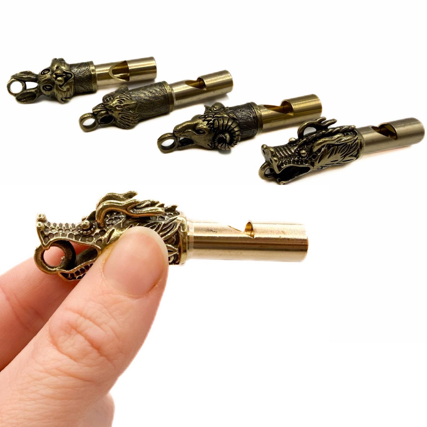 Brass Safety Whistle