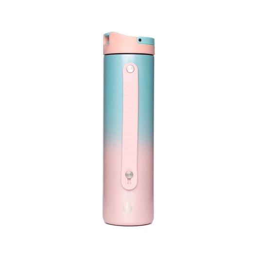 Iconic Water Bottle 20oz - Cotton Candy, Blue Tie Dye, Black Camo, or White Tie Dye