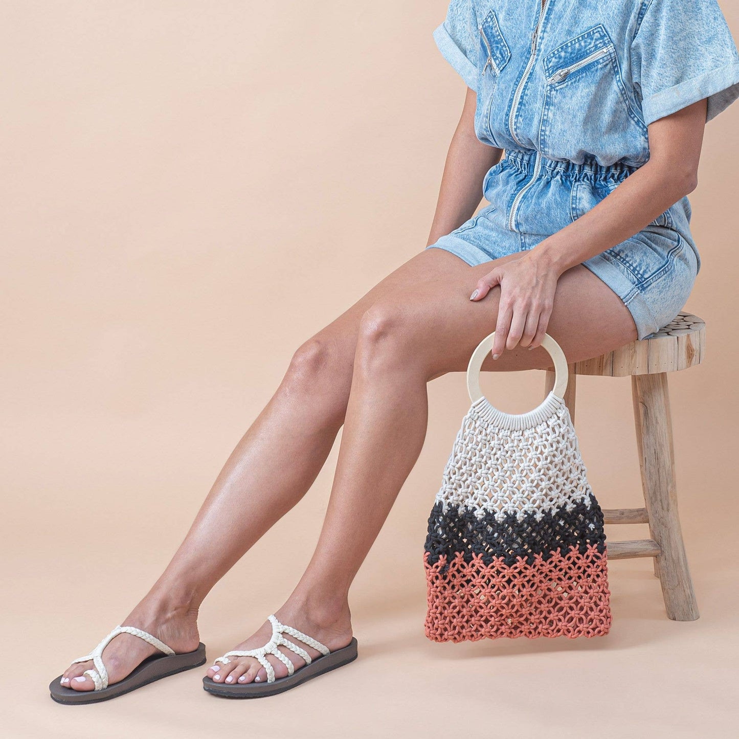 Relief Summer Flip Flops with Arch Support - Pearl or Brazilian Sand