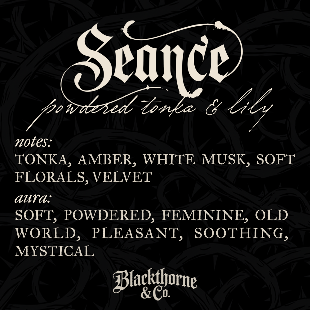 Seance incense sticks |  vegan gothic ritual incense