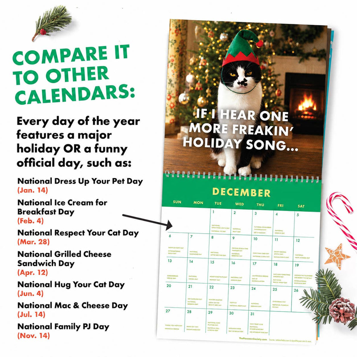 2027 Pissed Off Cats Calendar