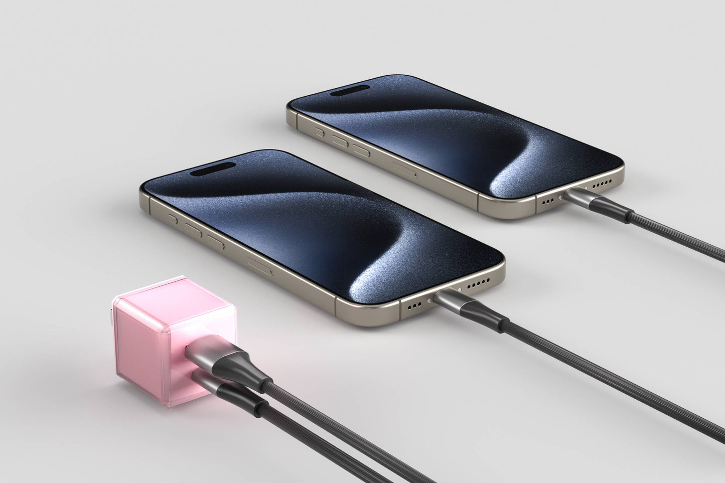 Rapid Wall Charger USB 20W Cubic Design - Retail Pack: White