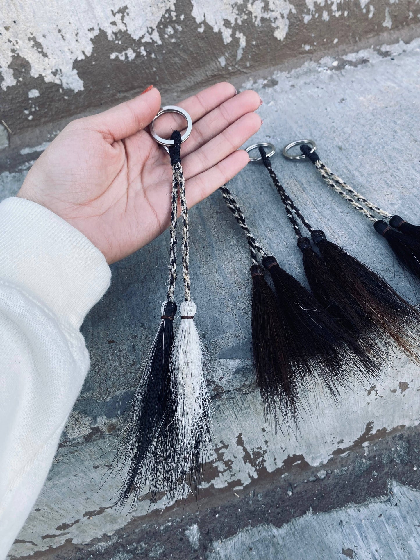Small Braided Colombia Horse Hair 