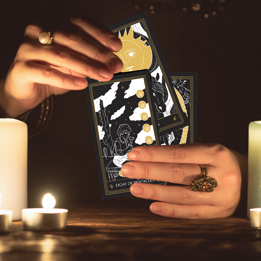 Shadows of Light Tarot Card Deck - 5" x 3"