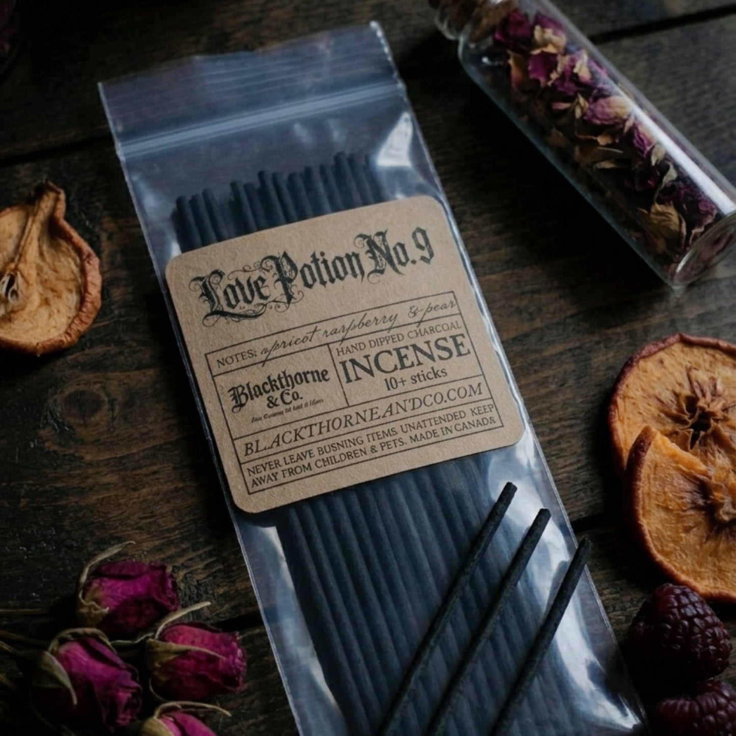 Love Potion No. 9 incense sticks |  vegan gothic