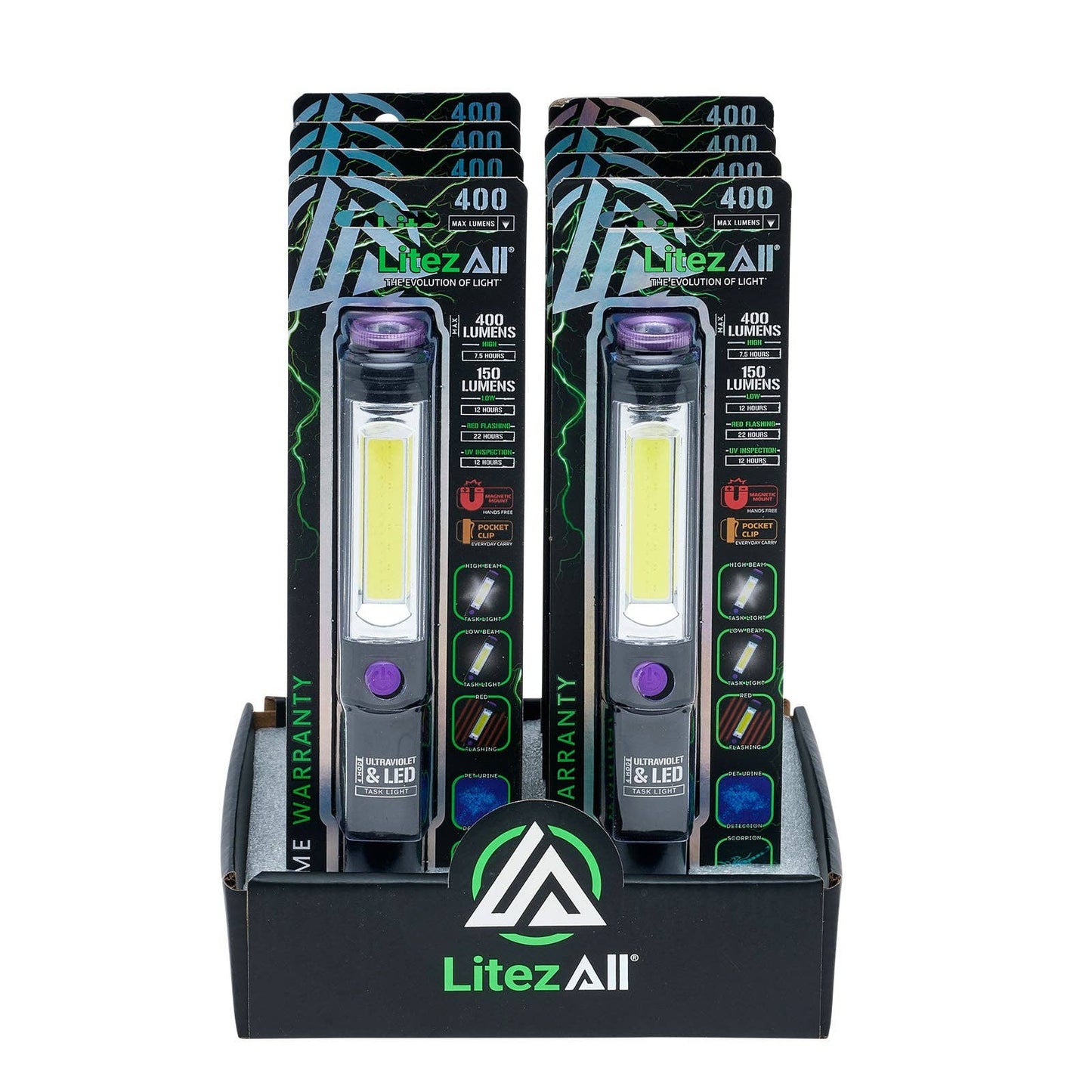 LitezAll Task Light with UV Flashlight