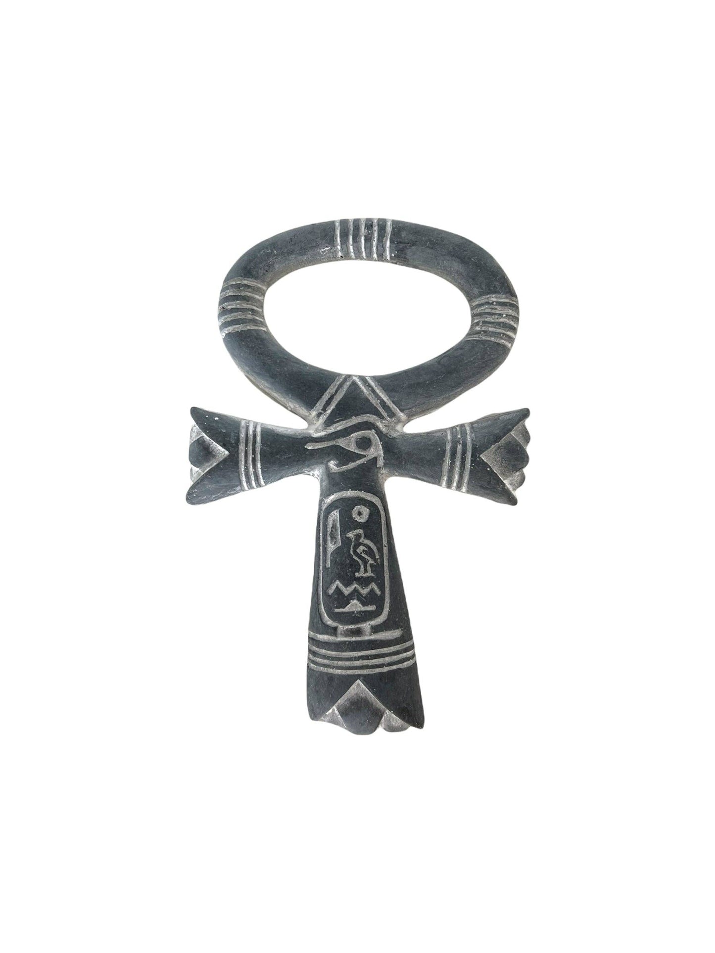Ankh - Key of Life Grey Basalt