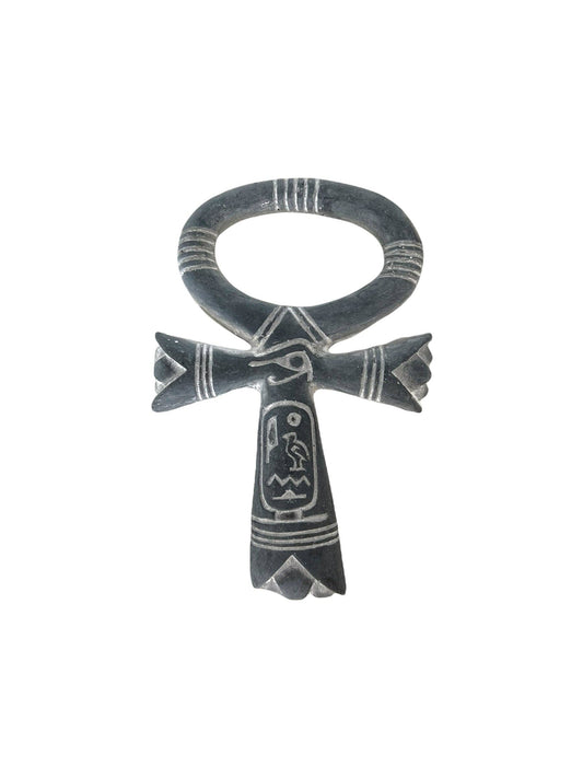 Ankh - Key of Life Grey Basalt