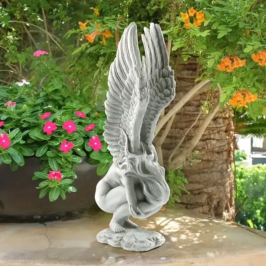 Redemption Fairy Statue with Angel Wings Miniature - 5.9''