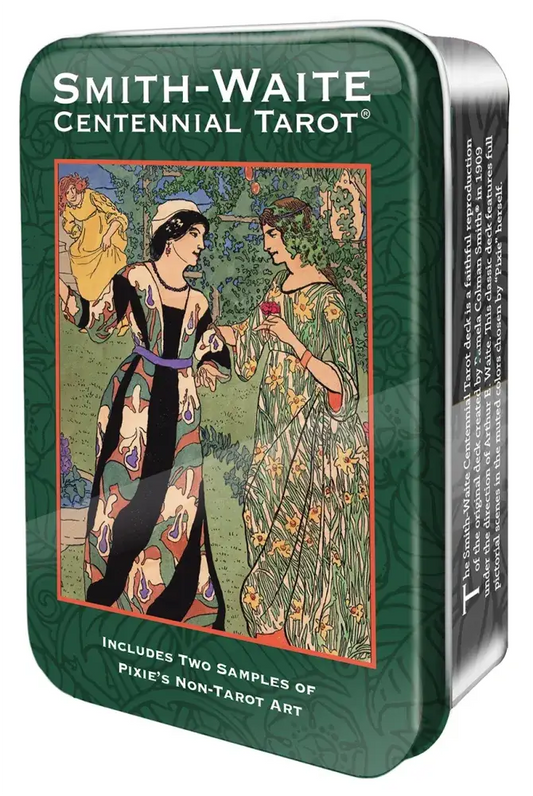 Smith-Waite Centennial Tarot Deck in a Tin