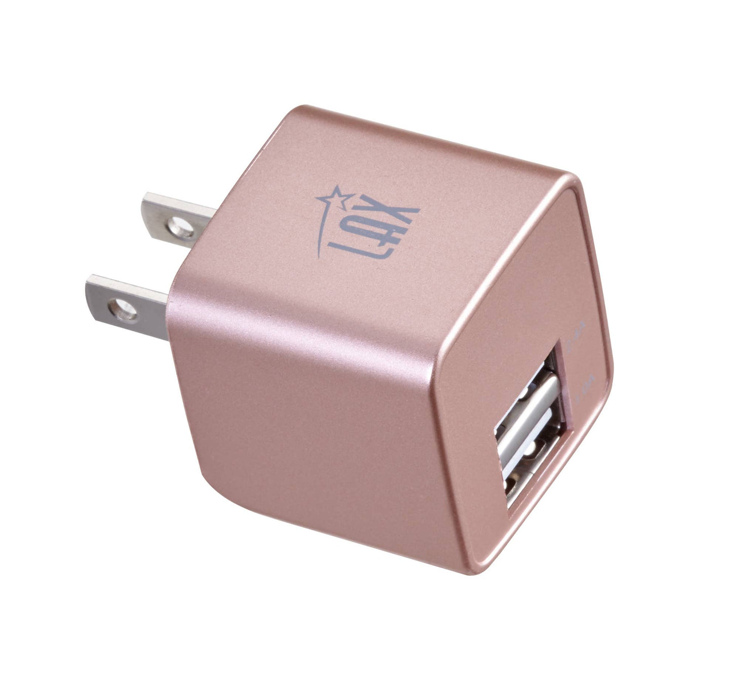 LAX Fast Charging 2 Port USB Wall Charger Retail Pack: White