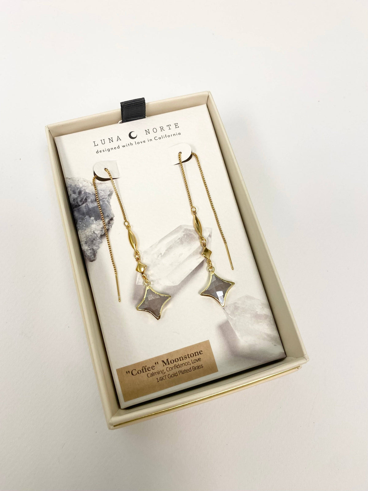 Polaris Glow Threader Earring
