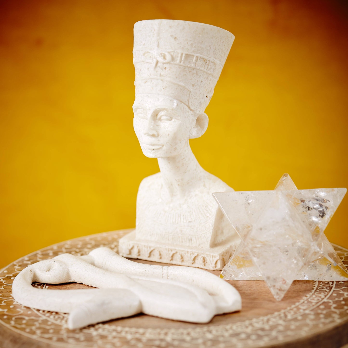 Nefertiti White Alabaster